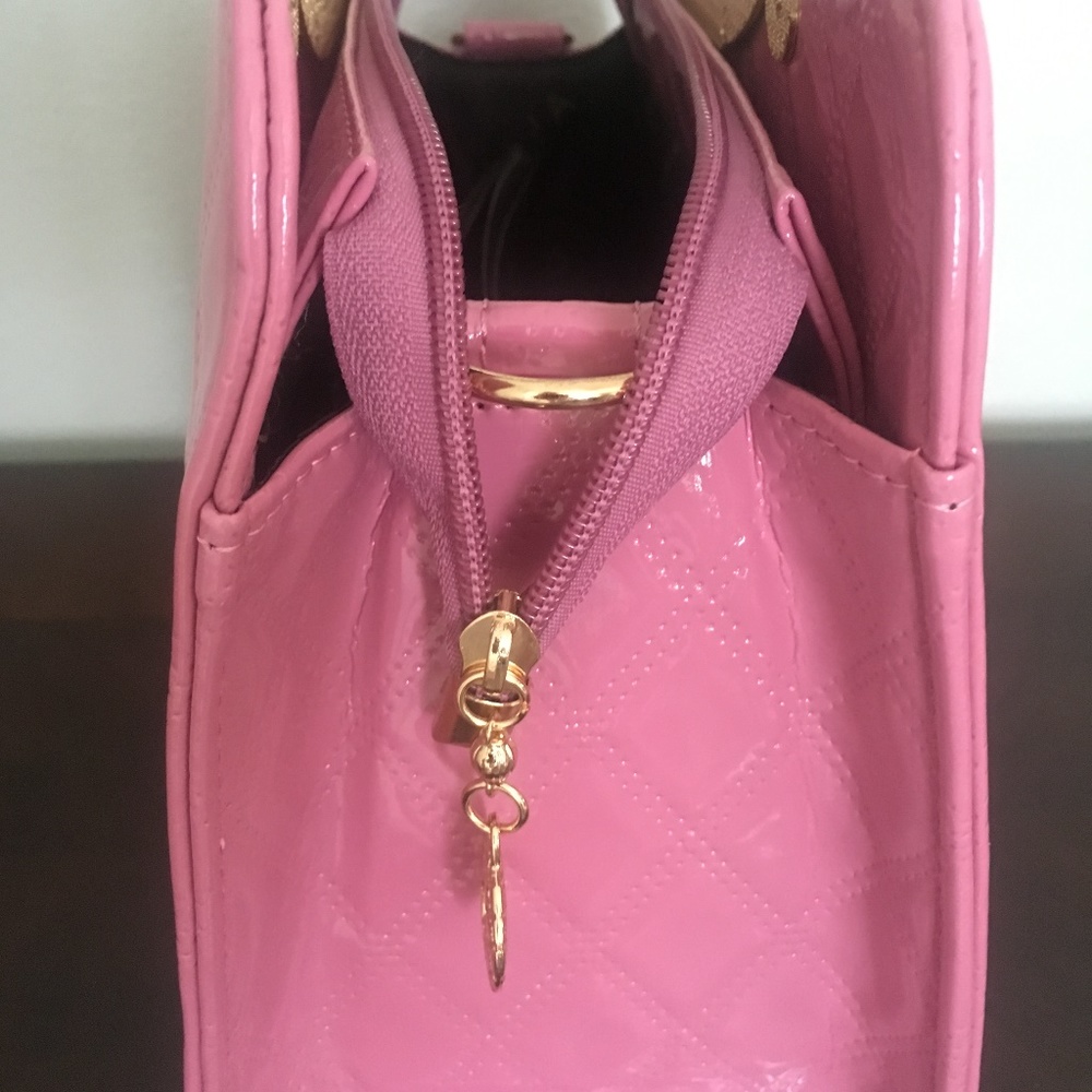 Raspberry Patent Purse - image 3